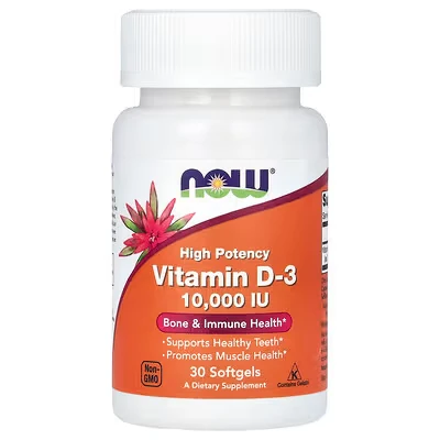 Vitamin D3 10 000 IU 30 Caps